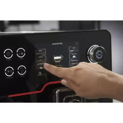 Gaggia New Accademia Black Glass